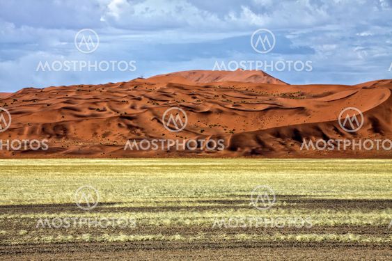 large dune in the namib naukluft park namibia africa
