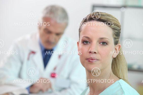 Portrait of a young nurse