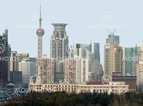 Shanghai city view