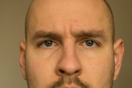 face close-up