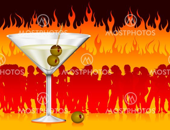 martini in hell