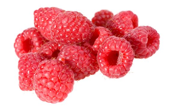 pile of raspberries
