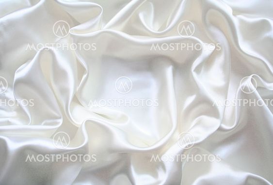 Smooth elegant white silk can use as wedding background