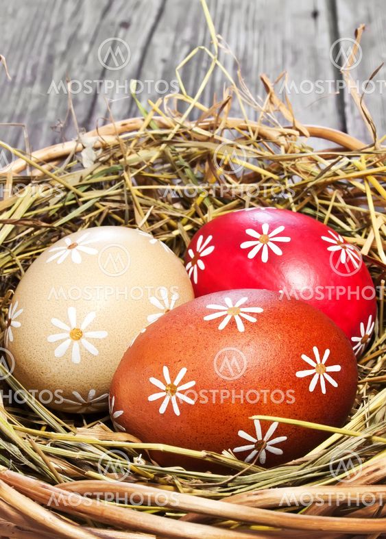 Colorful easter egg