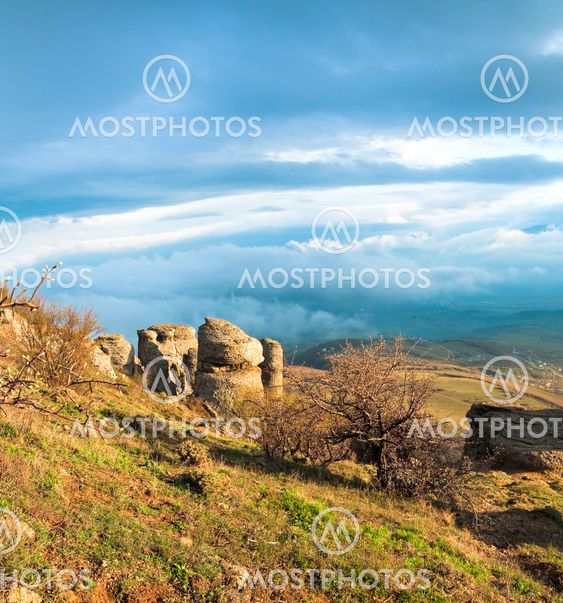 Rocky mountain view