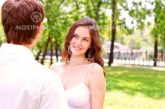 couple in the park