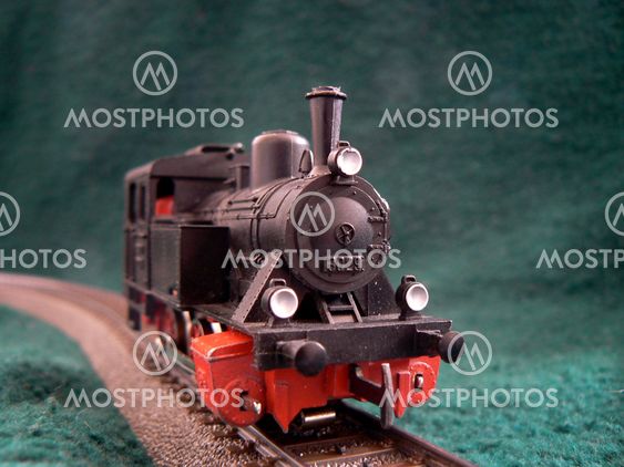 Model of small steam locomotives
