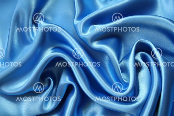 Smooth elegant dark blue silk