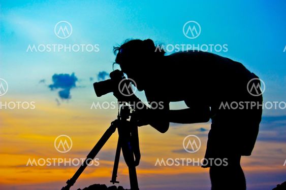 Silhouette photographer