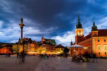 Amazing Evening View Of Market Square