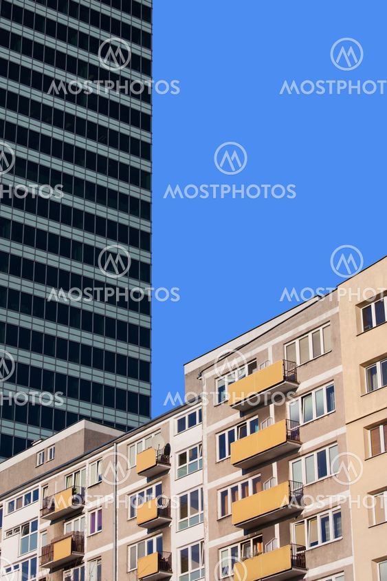 Apartment Building and Skyscraper