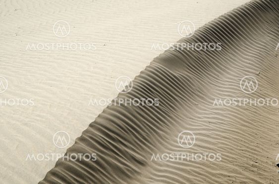 Sand formations after the storm