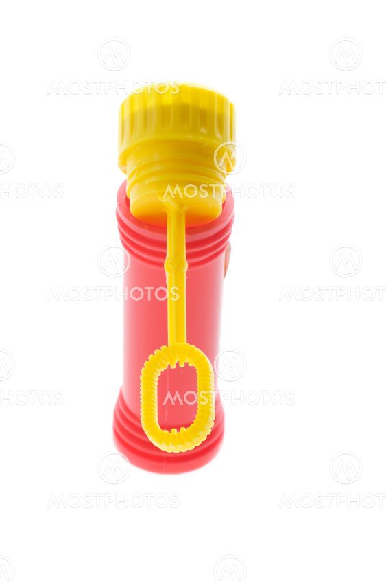 bubble wand on white