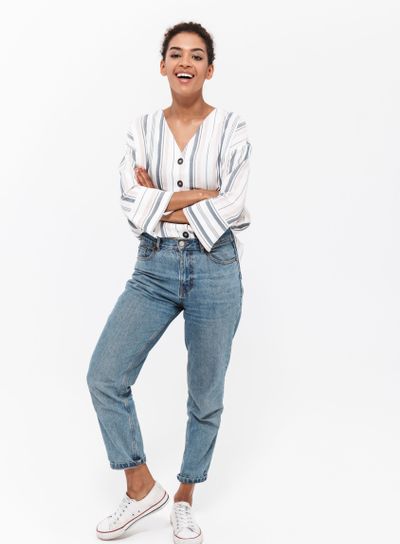 Full length portrait of an attractive young african woman