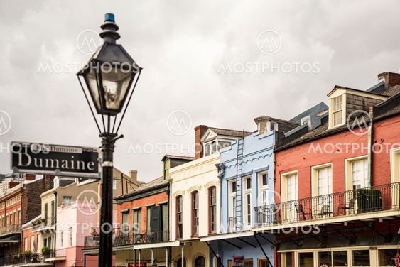 Architecture of the French Quarter in New Orleans