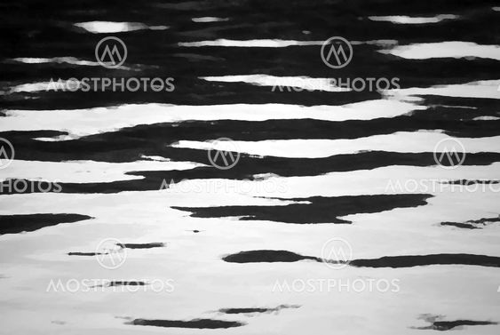 Veden Ripples abstrakti