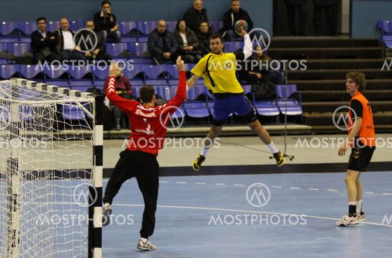Handball game Ukraine vs Netherlands