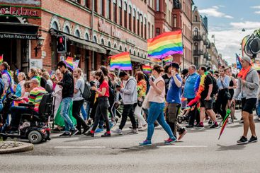 Pridetåg i Malmö 2017