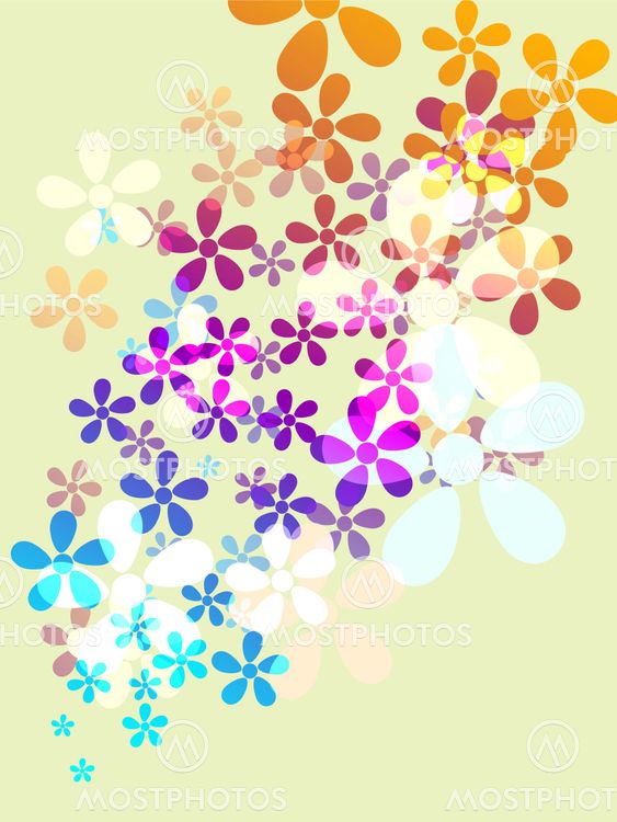 colorful background elements