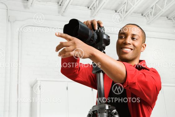 Man with camera