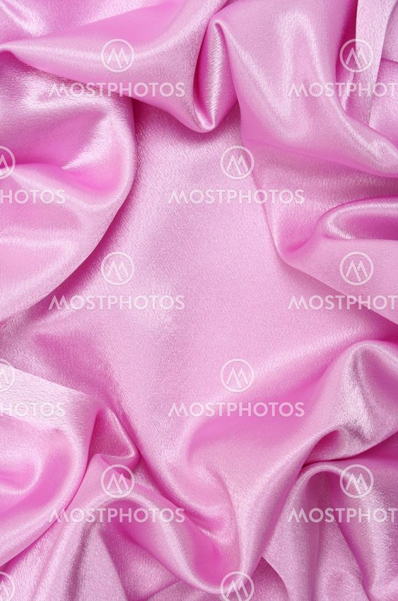 Smooth elegant pink silk as background