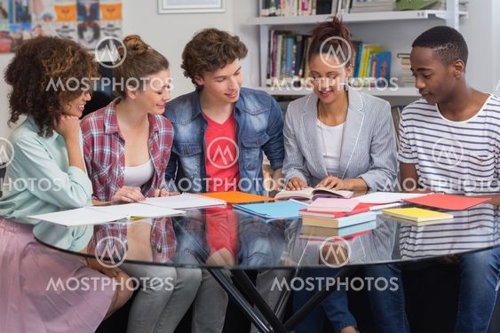 Fashion students working as a team