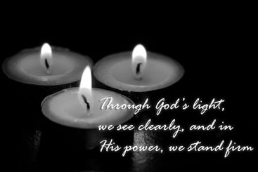Christianity prayer and quotes regarding light of God...