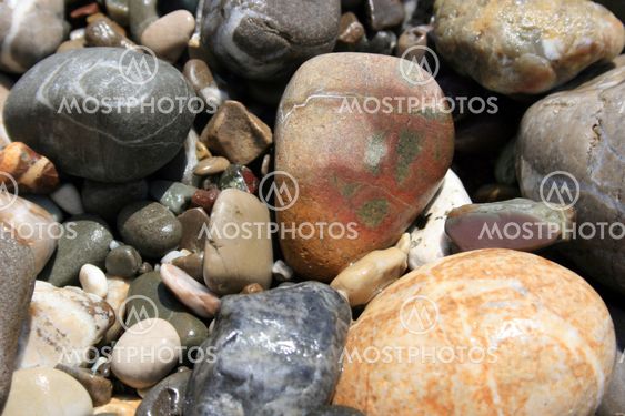 Rocks and pebbles