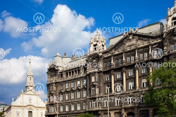Historic Apartment Building Facade