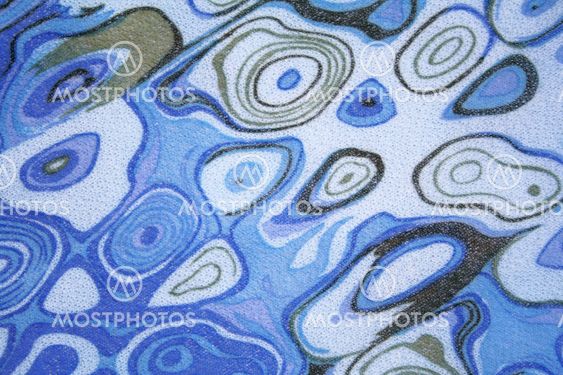 Colorful fabric with pattern as background