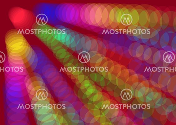 Colorful fractal decorative feature, magic splendor,...