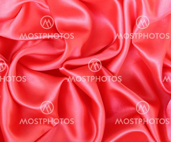 Smooth Red Silk as background