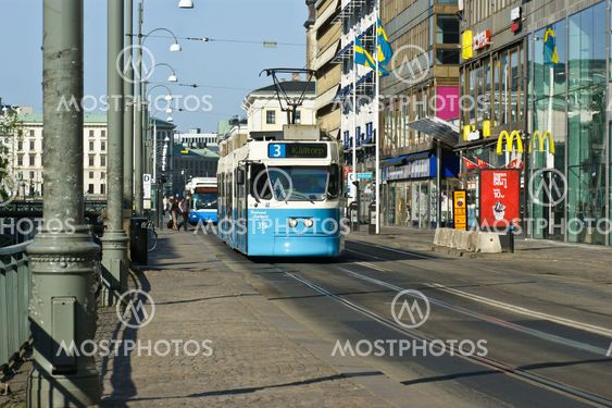 Gothenburg Tram in Nordstan