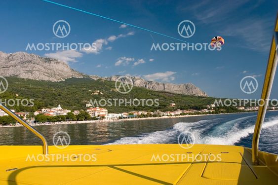 Parasailing in Croatia