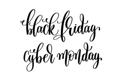 black and white hand lettering inscription to black...