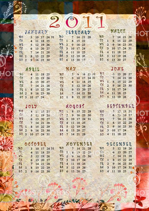 kalender 2011