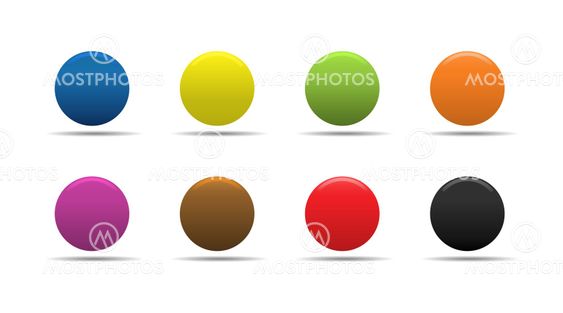 Colorful buttons