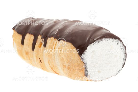 Foam part with chocolate cast