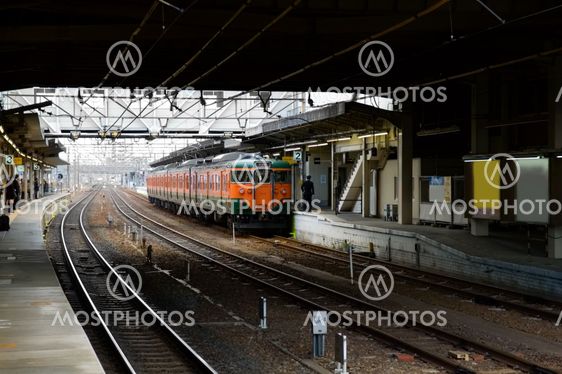 Train at station