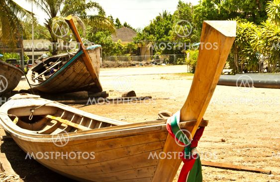 Local fishing boats.