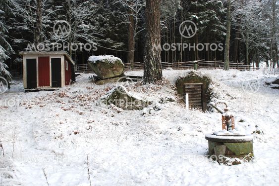 Nostalgi i vintermiljö (sweden)