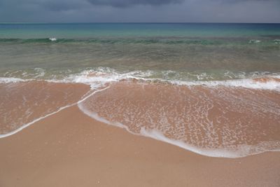 sea landscape with moody sky