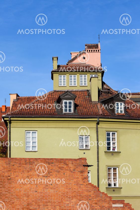 House in the Old Town of Warsaw
