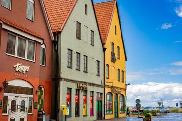 Medieval and Hansa inspired living area Jakriborg in...