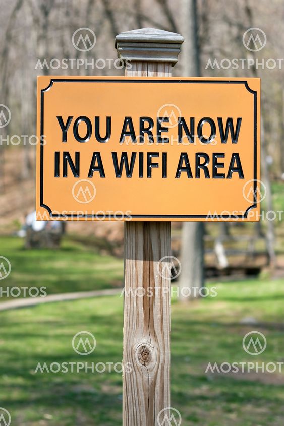 WIFI Hotspot Sign