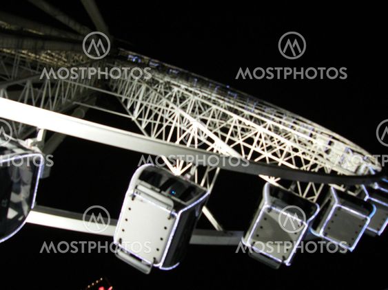 Manchester Eye (Big Wheel) by night
