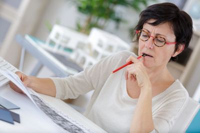 very busy architect working at home