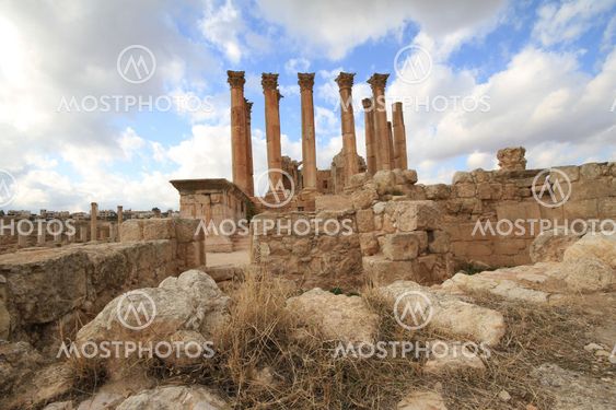 Temple of Artemis,Jarash Jordan