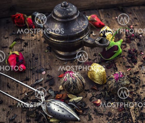 Varieties of dry tea