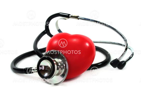 Stethoscope with heart